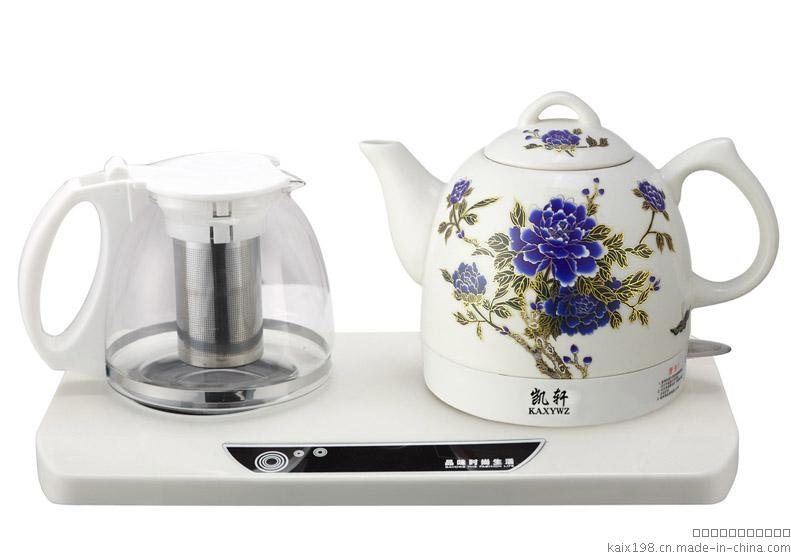 采购陶瓷电热水壶套装　变色电热壶茶壶茶具保温泡茶壶多功能烧水壶价格