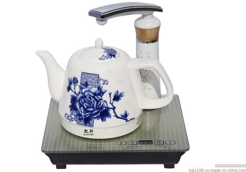 正品凯轩自动上水电热水壶自动断陶瓷电水壶全自动加水抽水电茶壶